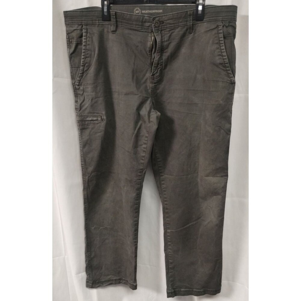Waterproof Men's Grey Canvas Pants Size 40x30 SKU 2015